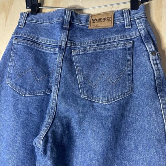Wrangler Rugged Wear Jeans Flannel Lined Women’s Size 9 Inseam 32” - Picture 10 of 13